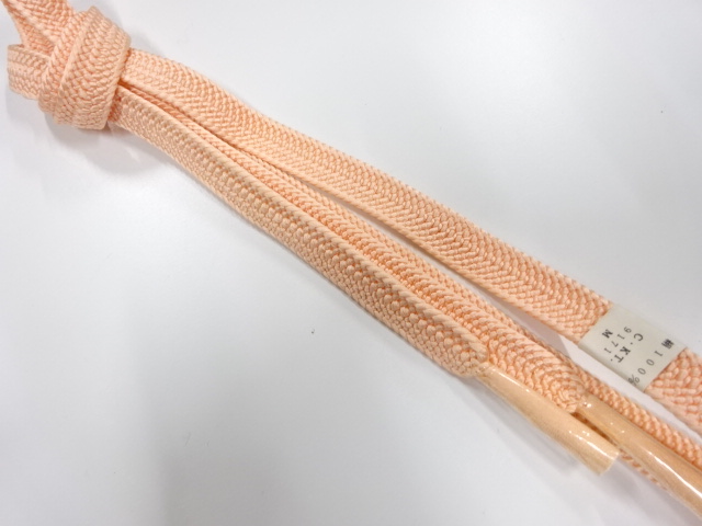 JAPANESE KIMONO / UNUSED HAND-TIED OBIJIME